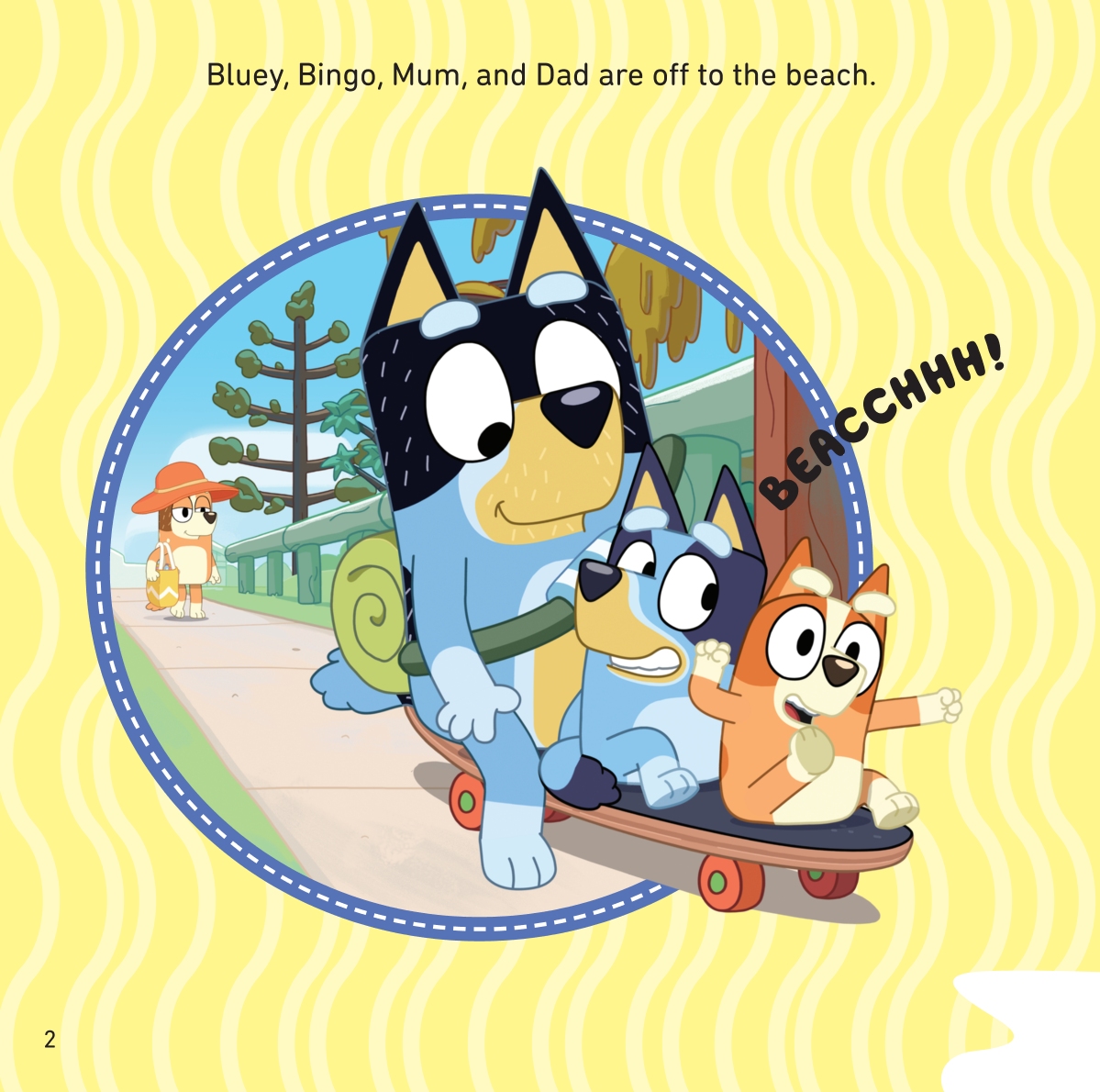 《Bluey: The Beach》內頁 1