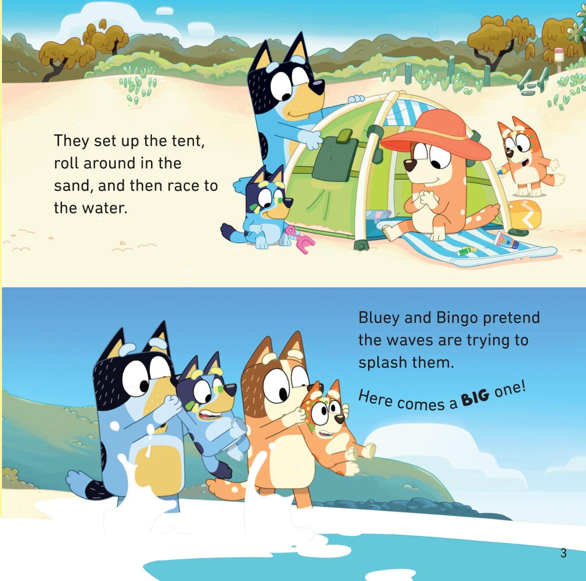 《Bluey: The Beach》內頁 2