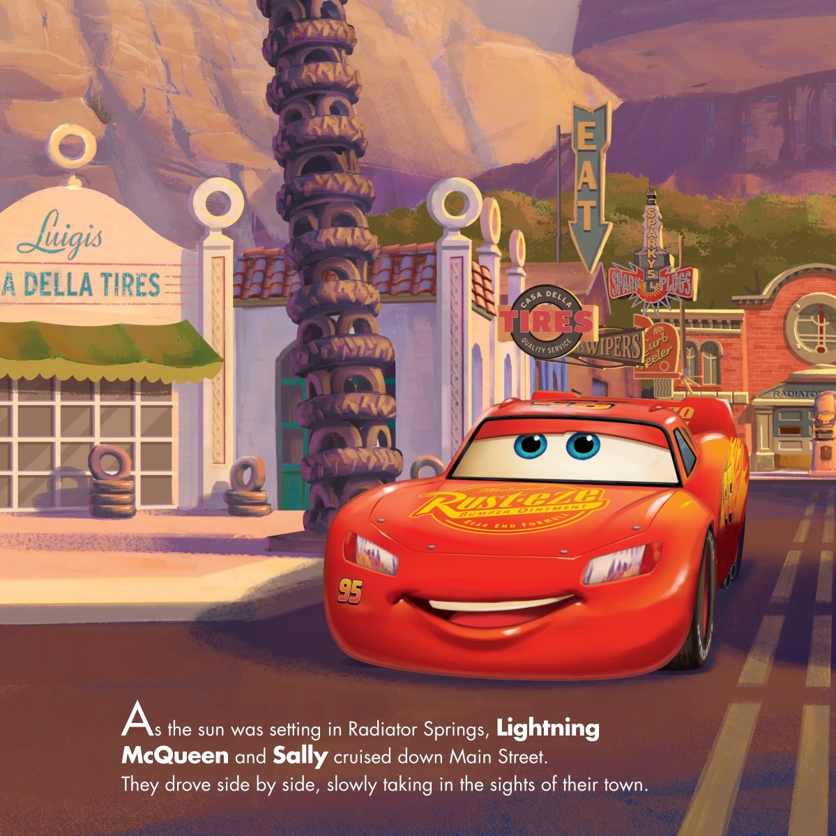 《Race to Celebrate (Disney/Pixar's Cars) (Pictureback)》內頁 1