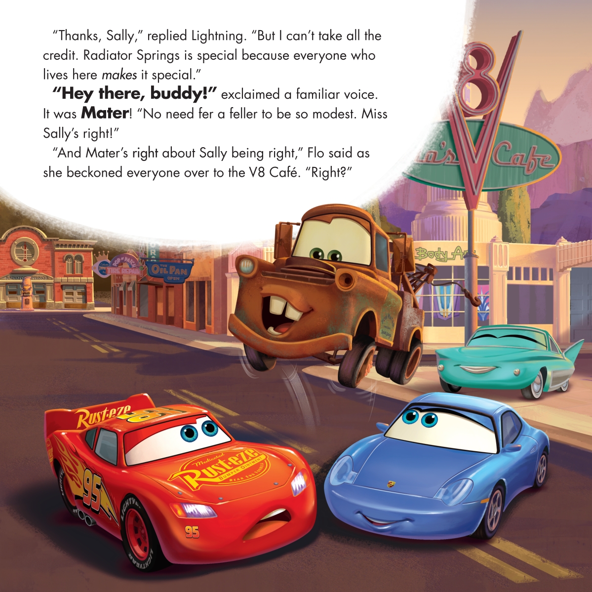《Race to Celebrate (Disney/Pixar's Cars) (Pictureback)》內頁 2