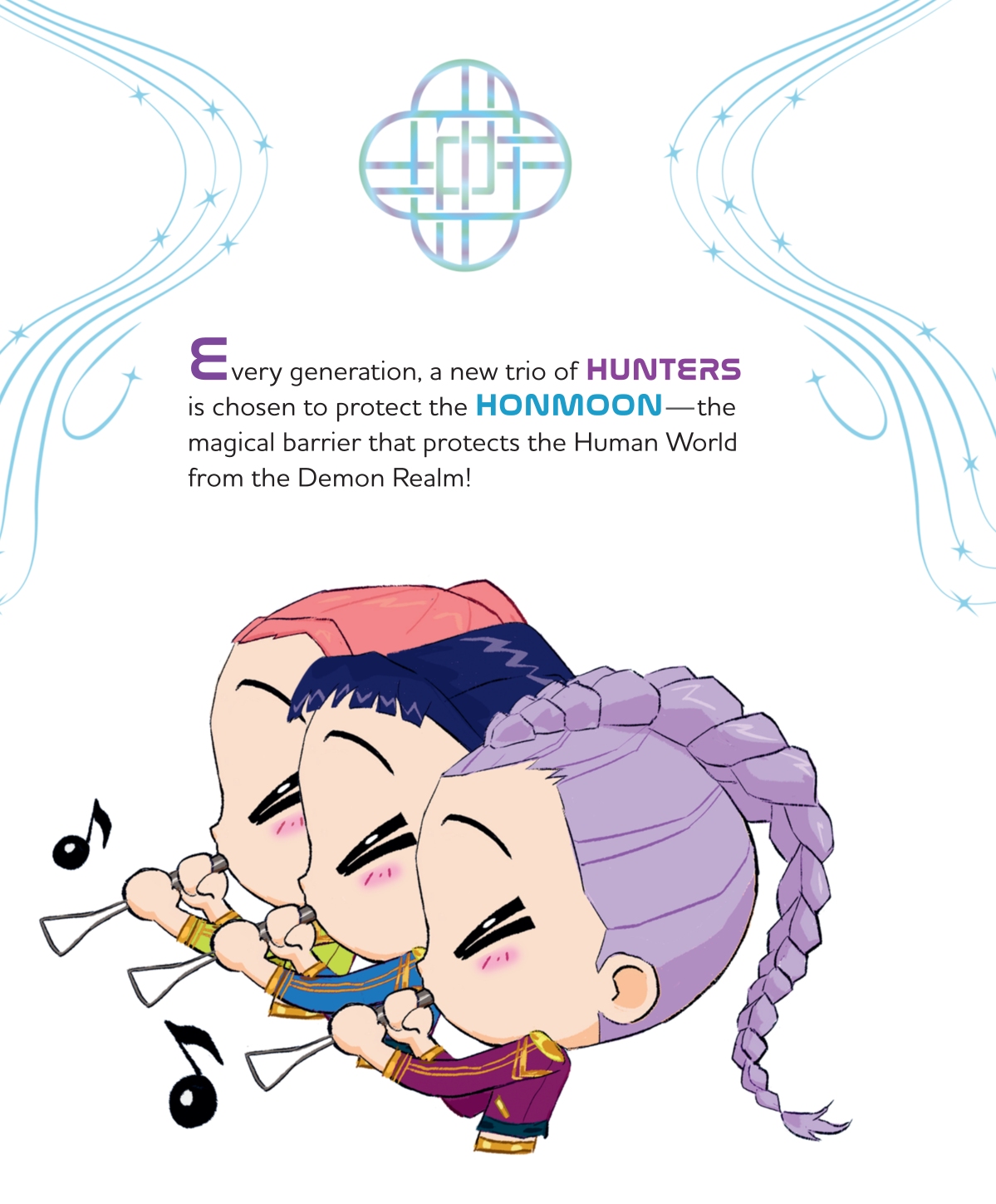 《For the Fans! (Kpop Demon Hunters): Official Storybook (Little Golden Book)》內頁 1